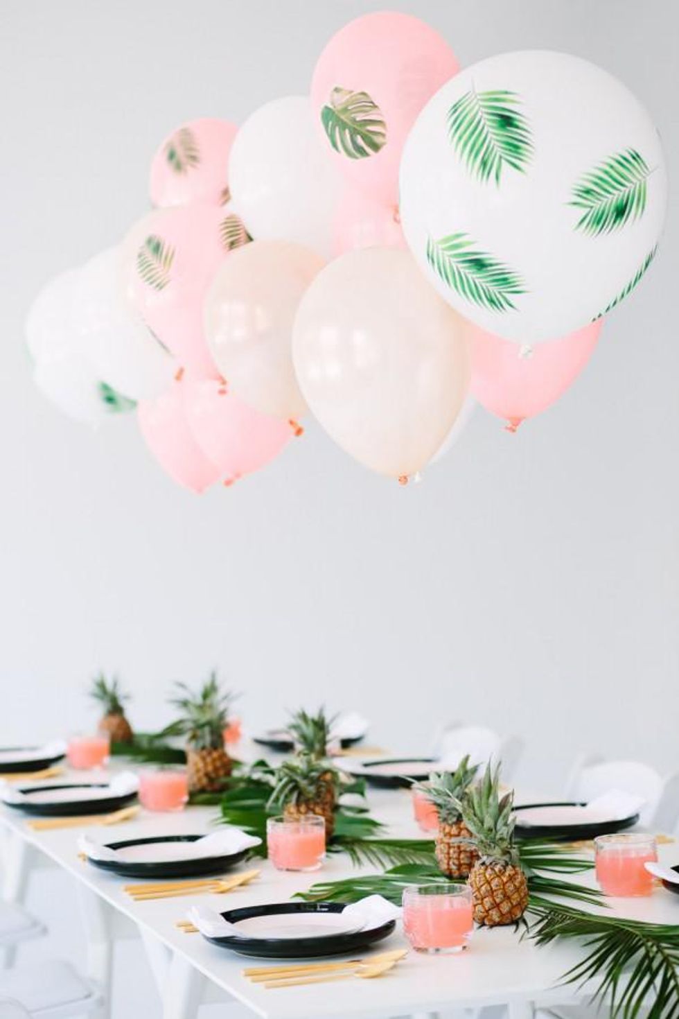 tropical baby shower theme
