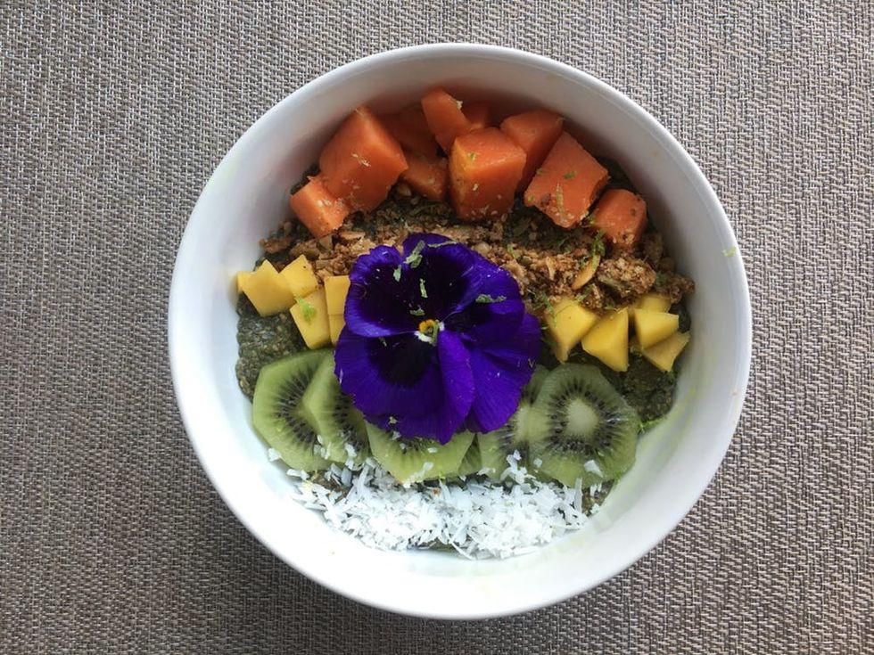 Tropical Kiwi Chia Seed Pudding Recipe