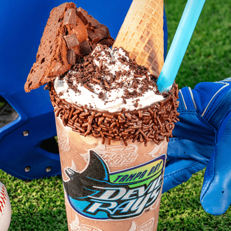 Tropicana Field Oreo Brownie Milkshake