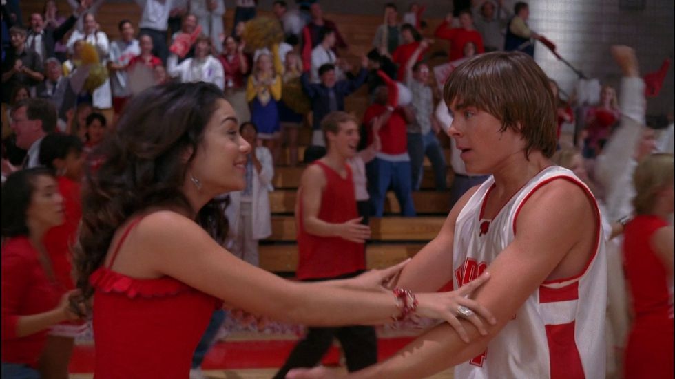 Troy and Gabriela from 'High School Musical'