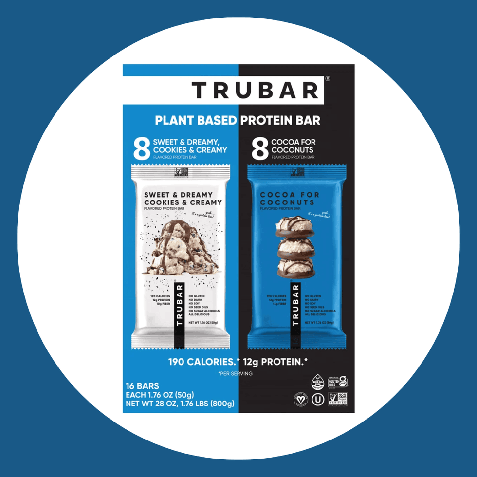 Trubar Plant Based Protein Bars Variety Pack
