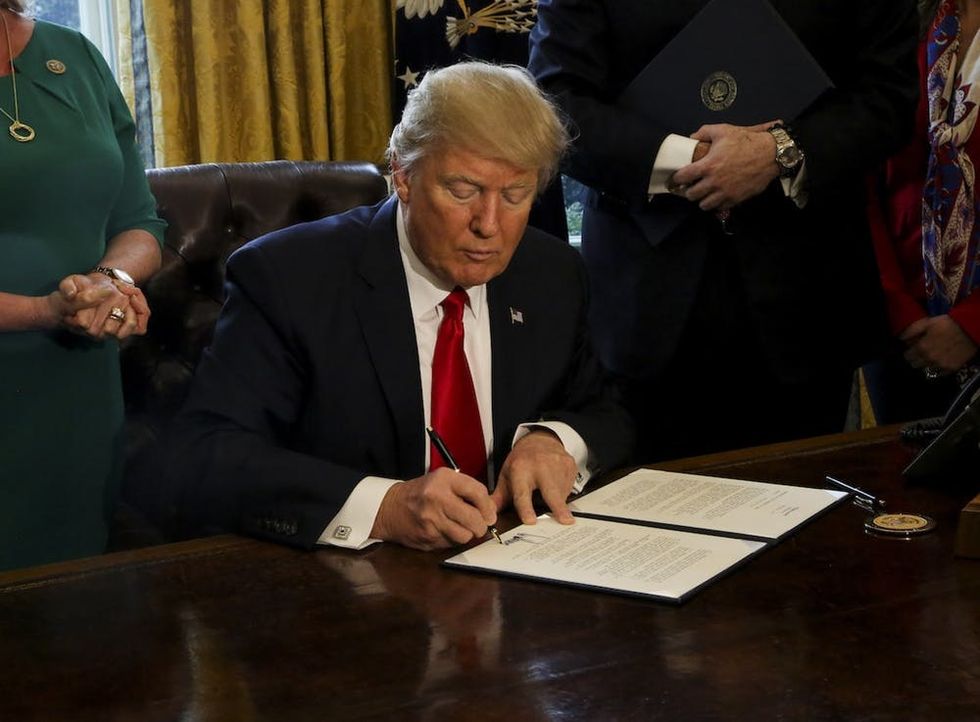 Trump signs Executive Orders