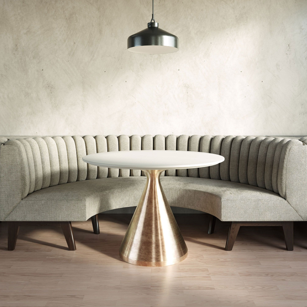 tufted banquette