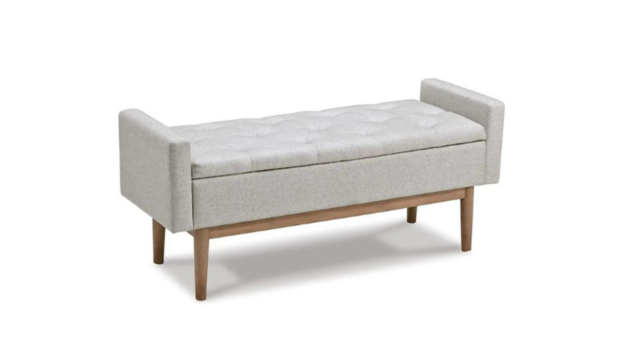 tufted upholstery accent bench