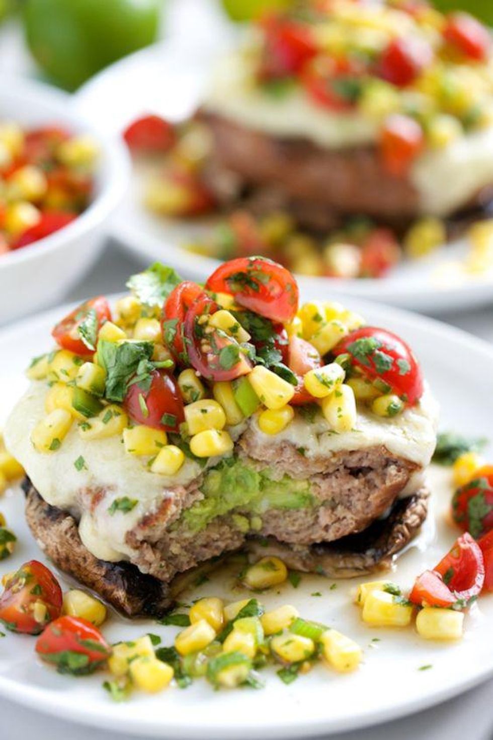 Turkey Burgers With Fresh Corn Salsa