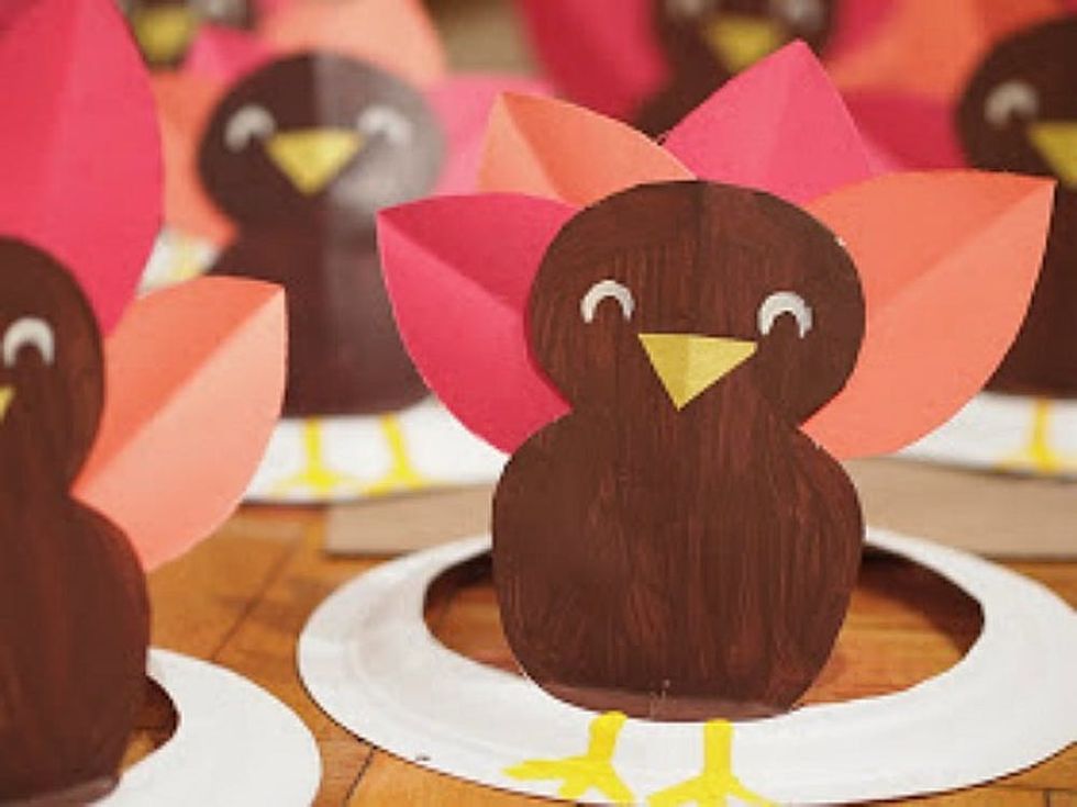 Turkey Paper Plate Hat