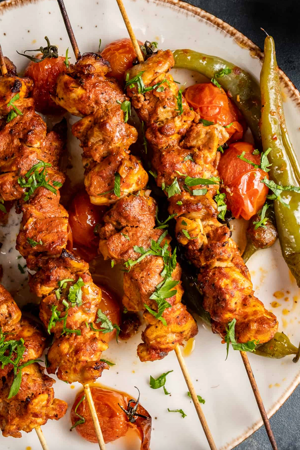 Turkish Chicken Kebab Recipe (Tavuk \u015ei\u015f)