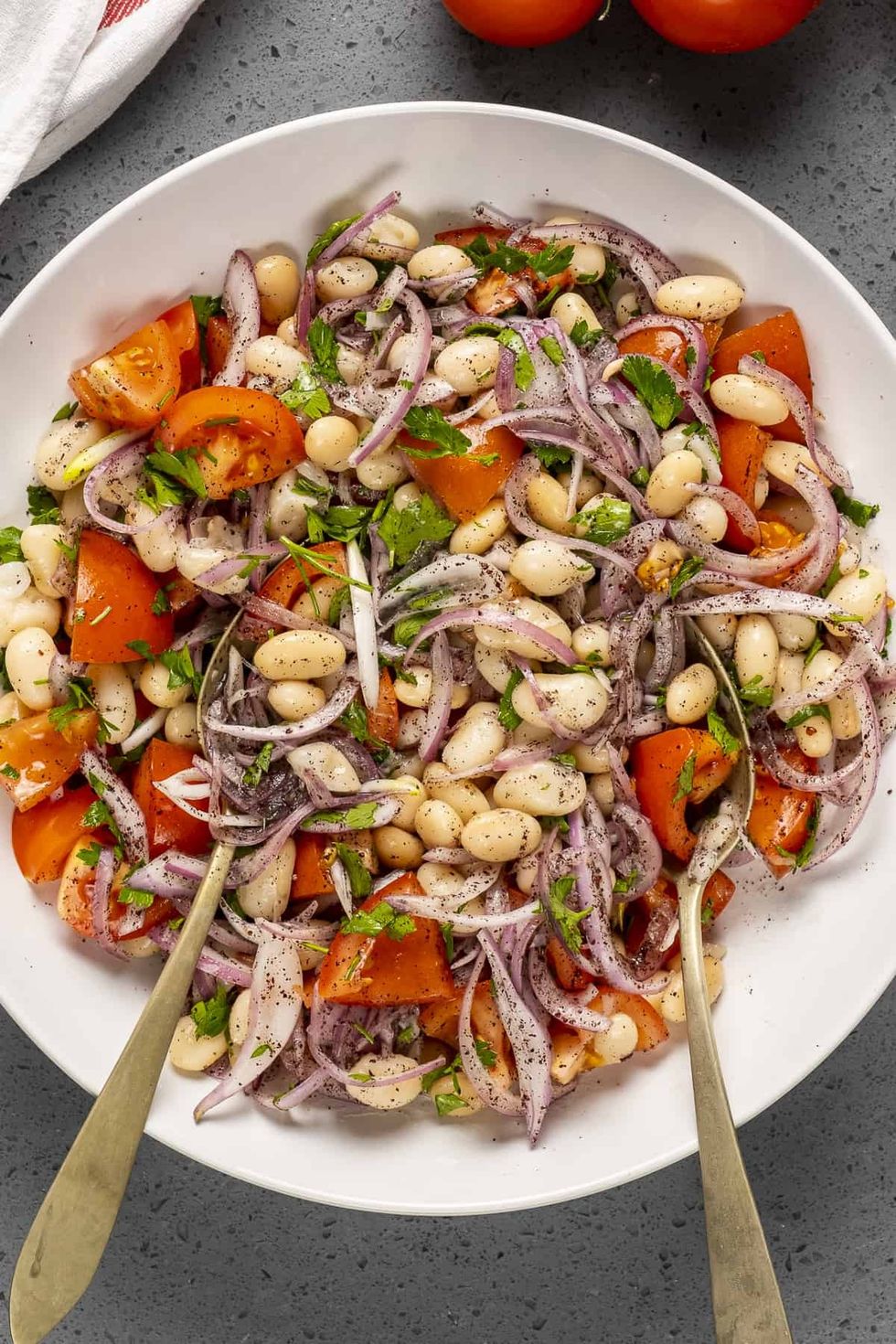 Turkish White Bean Salad