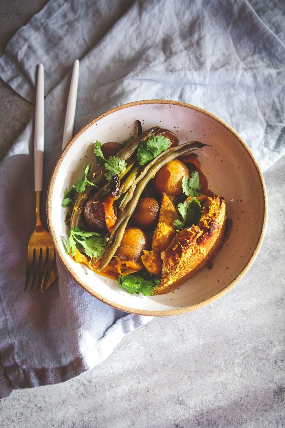 Turmeric Chicken and Potatoes