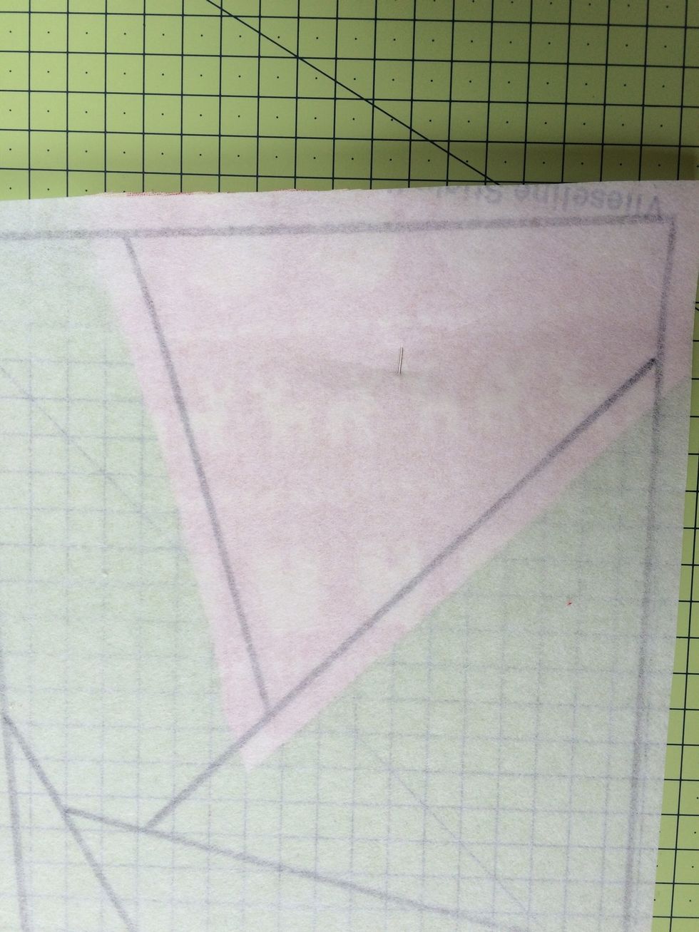 Turn over and check seam allowance is correct