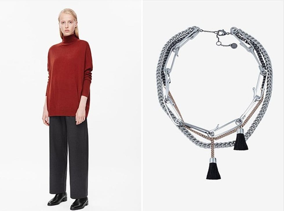 9 Ways to Pair Your Favorite Necklace With a Turtleneck Brit + Co