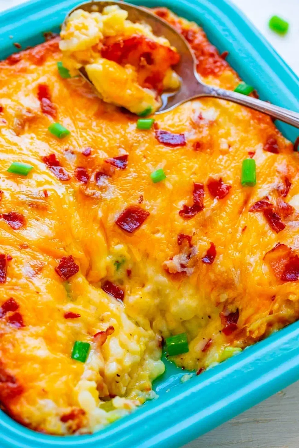 Twice baked potato casserole