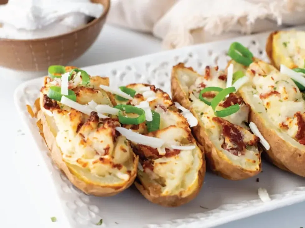 Twice baked potato