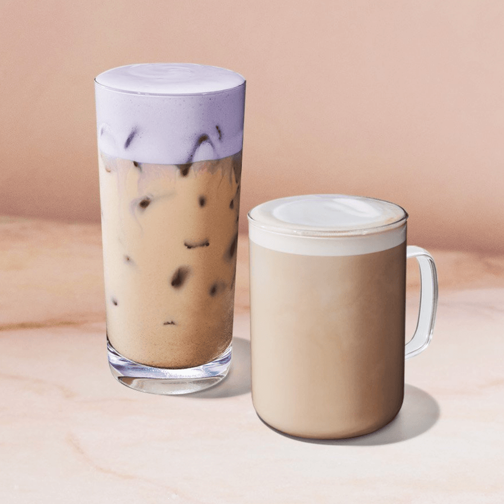 Two new Starbucks drinks using the new chai recipe for spring 2026