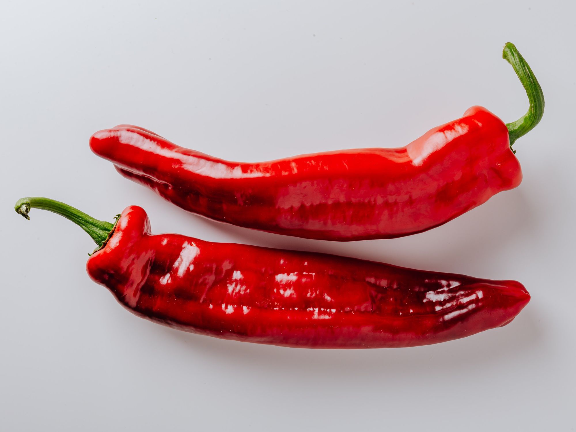 two small red chilis