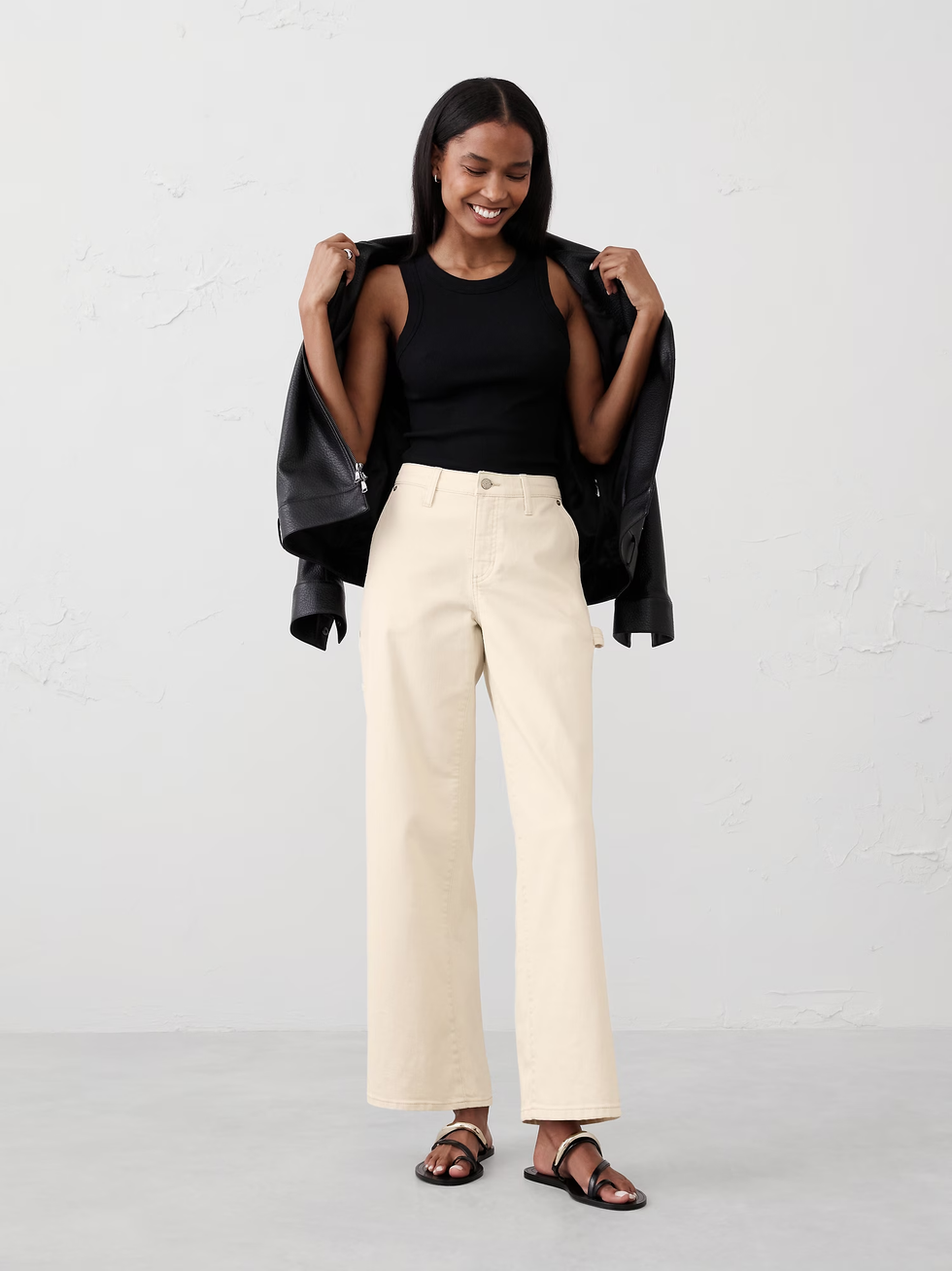 \u200b\u200bBanana Republic Factory Mid-Rise Straighter Carpenter Jeans (Petite)