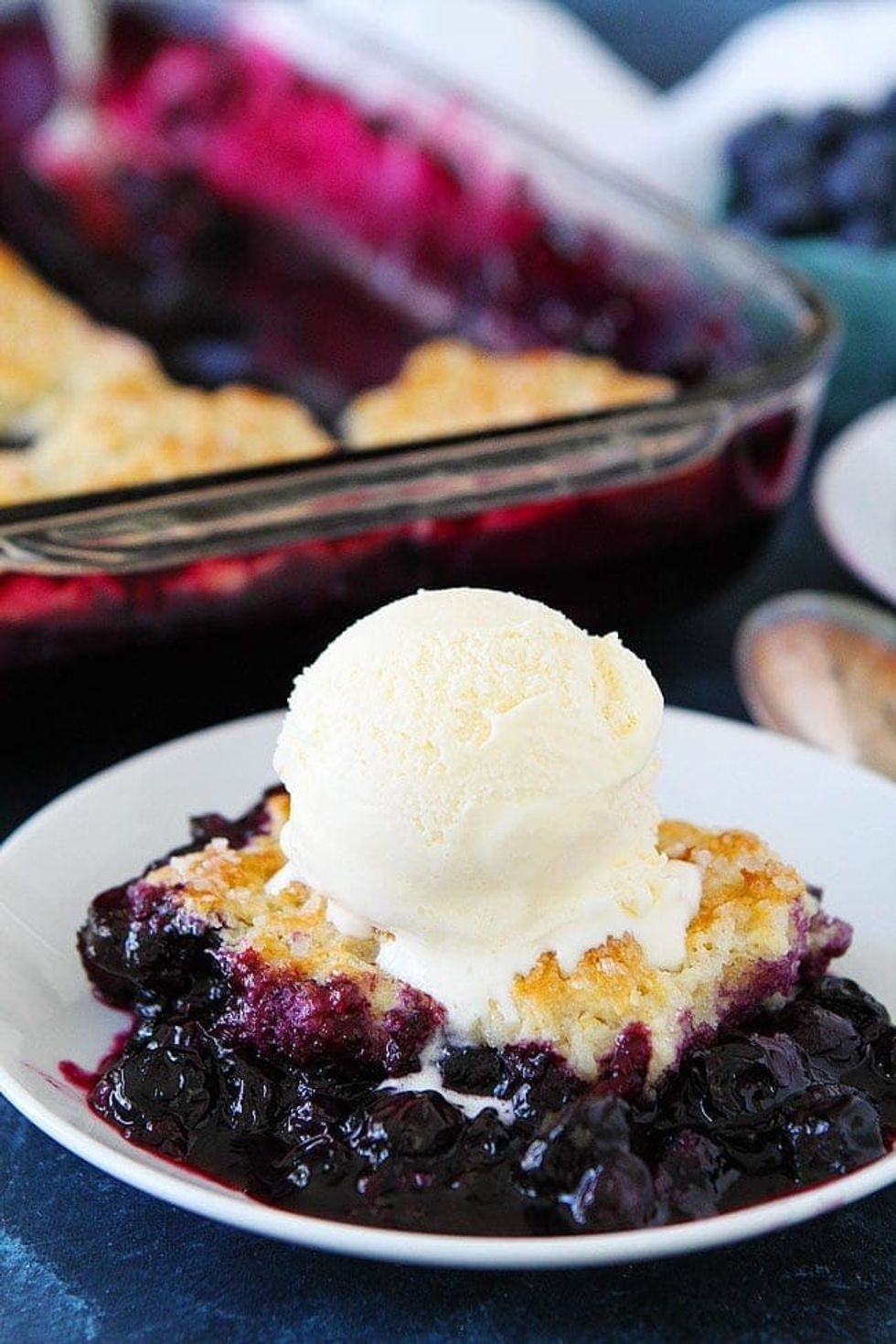\u200b\u200bBlueberry Cobbler