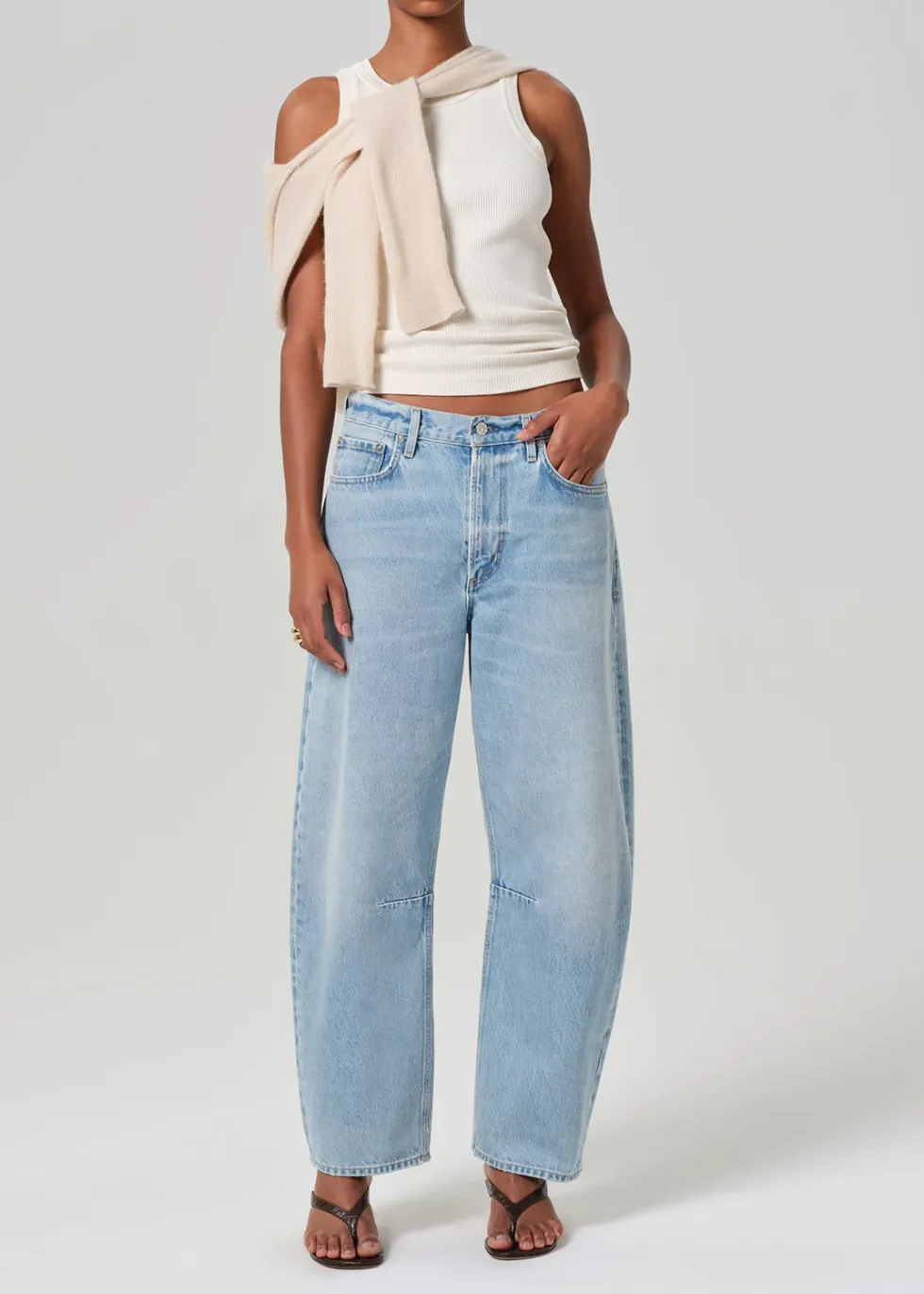 \u200b\u200bCitizens of Humanity \u200b\u200bPetite Micro Relaxed Jeans