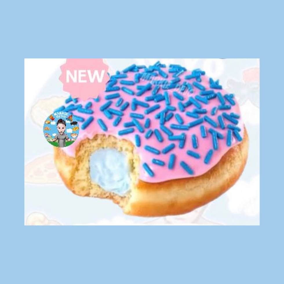 \u200b\u200bDunkin' Cotton Candy Donut