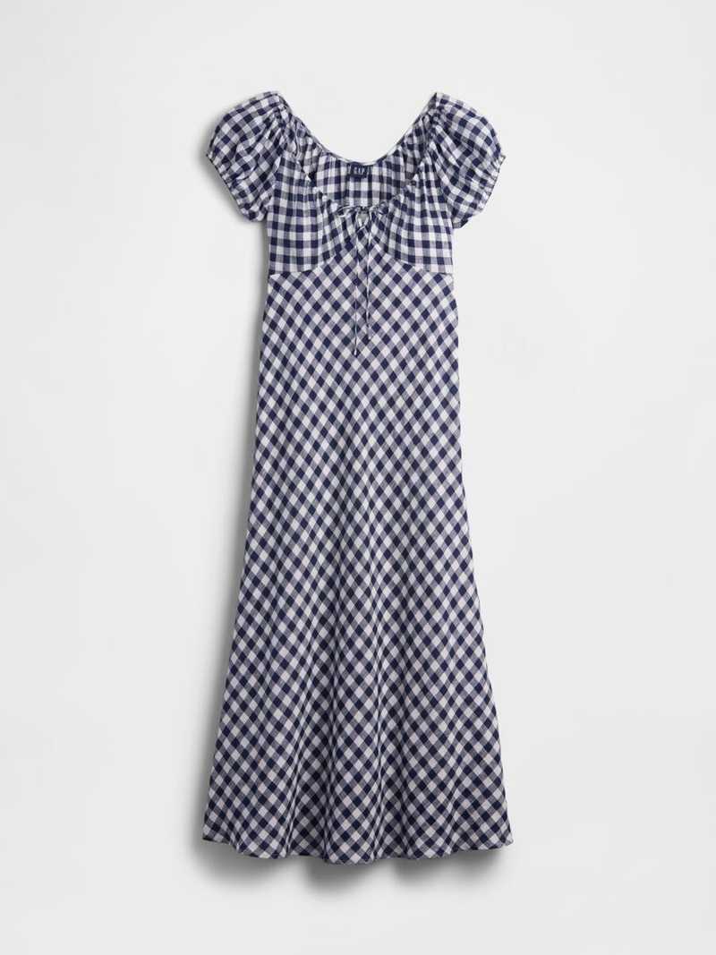 sleeveless shirt maxi dress Pomander Place Chambray Sleeveless Mabel Maxi Dress Chambray / XS