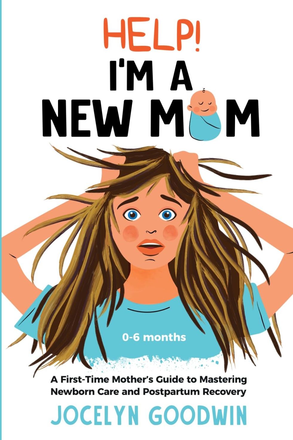 \u200b\u200bHelp! I'm A New Mom: A First-Time Mother's Guide to Mastering Newborn Care and Postpartum Recovery