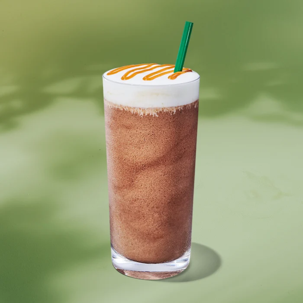 \u200b\u200bStarbucks Salted Caramel Mocha Strato Frappuccino