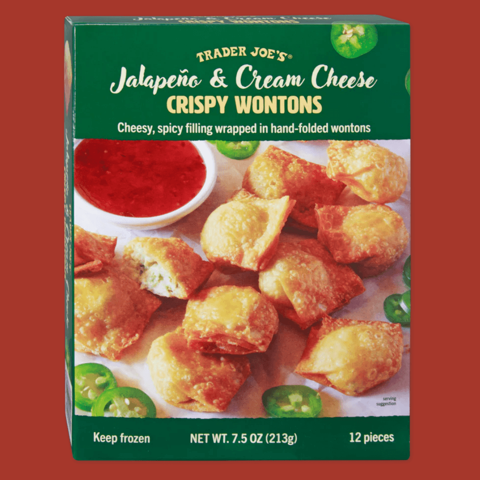 \u200b\u200bTrader Joe's Jalape\u00f1o & Cream Cheese Crispy Wontons