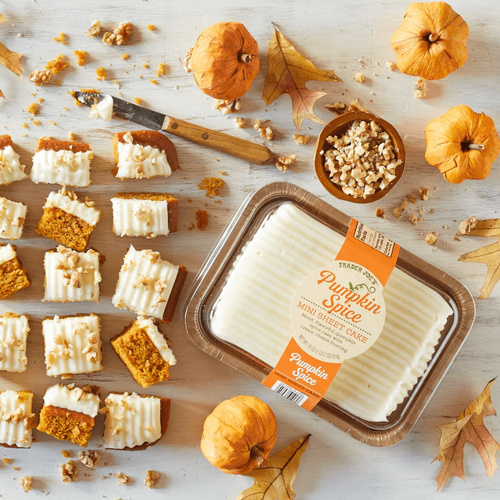 \u200b\u200bTrader Joe's Pumpkin Spice Mini Sheet Cake