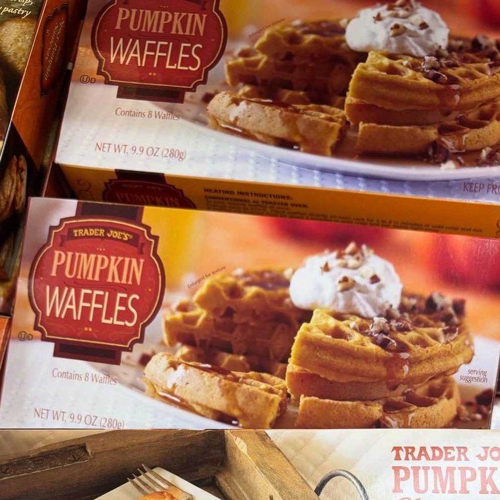 \u200b\u200bTrader Joe's Pumpkin Waffles