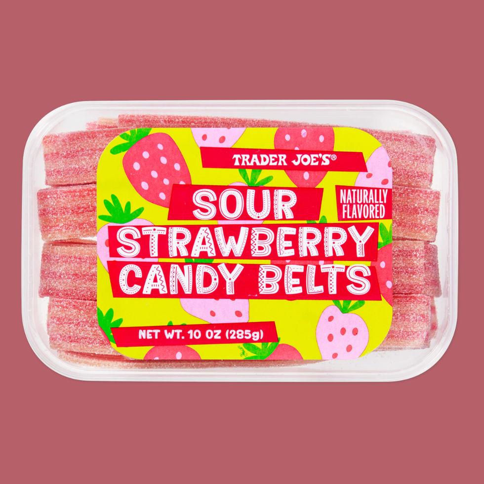 \u200b\u200bTrader Joe's Sour Strawberry Candy Belts