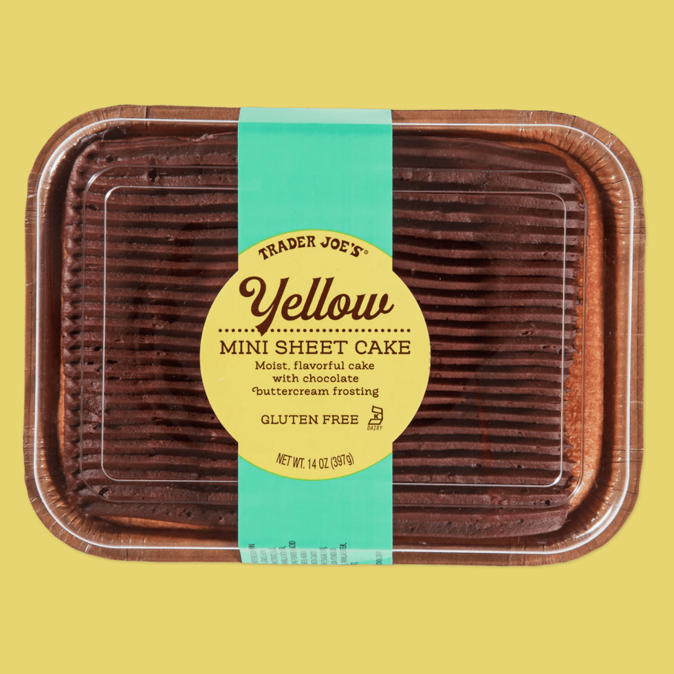 \u200b\u200bTrader Joe's Yellow Mini Sheet Cake