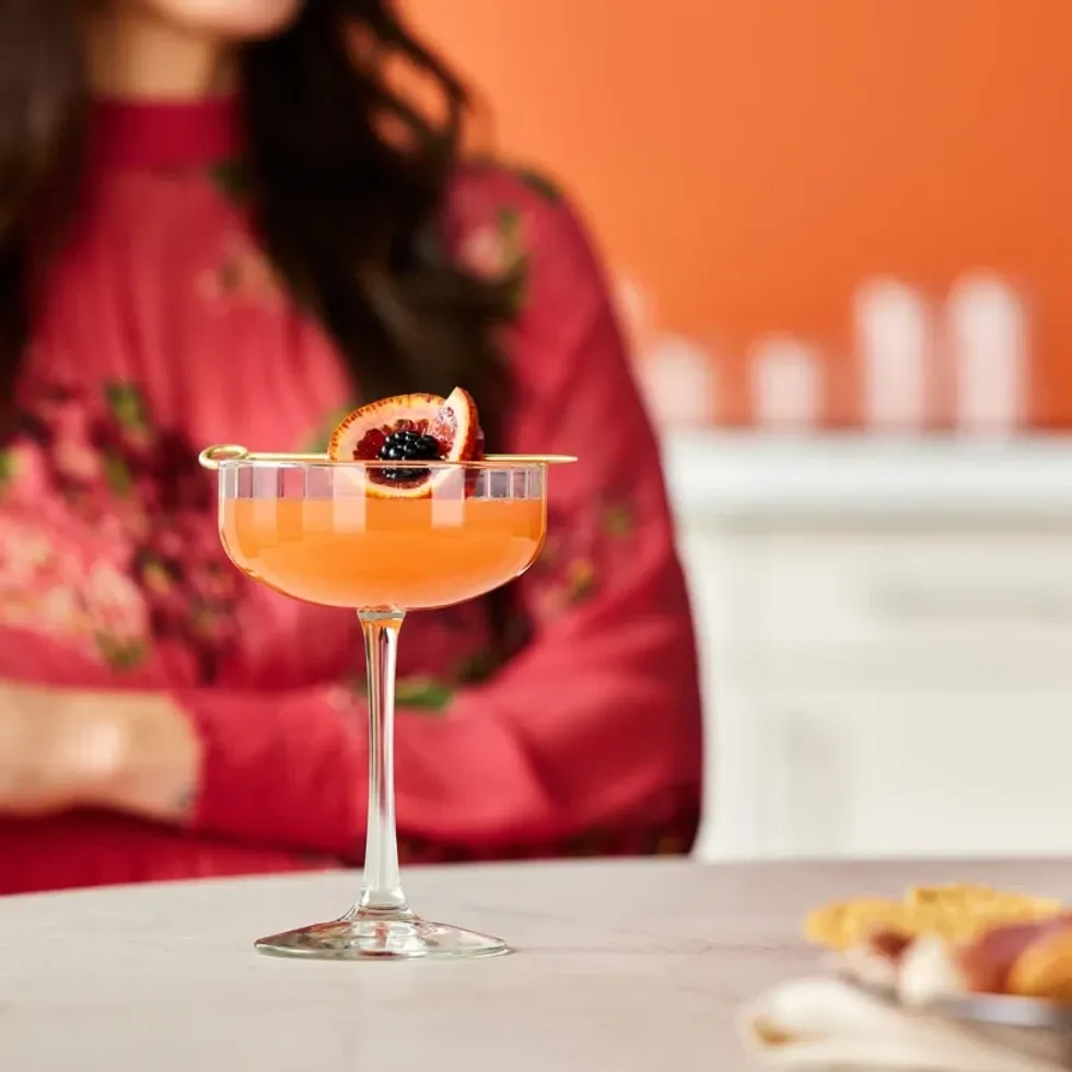 \u200bAll Modern Paneled Coupe Cocktail Glasses (Set of 4)