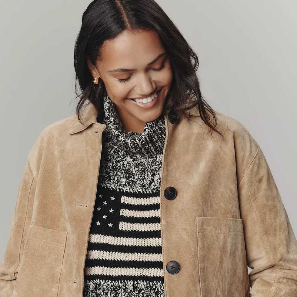 \u200bAnthropologie BLANKNYC Real Suede Crop Jacket