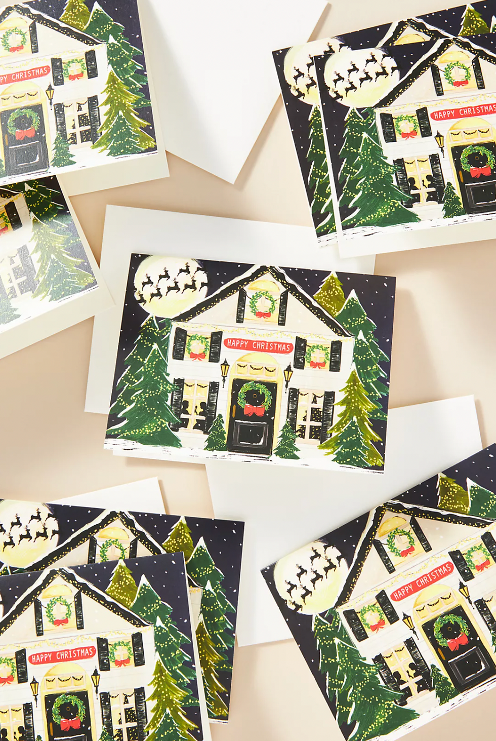 \u200bAnthropologie Christmas At Home Boxed Card Set