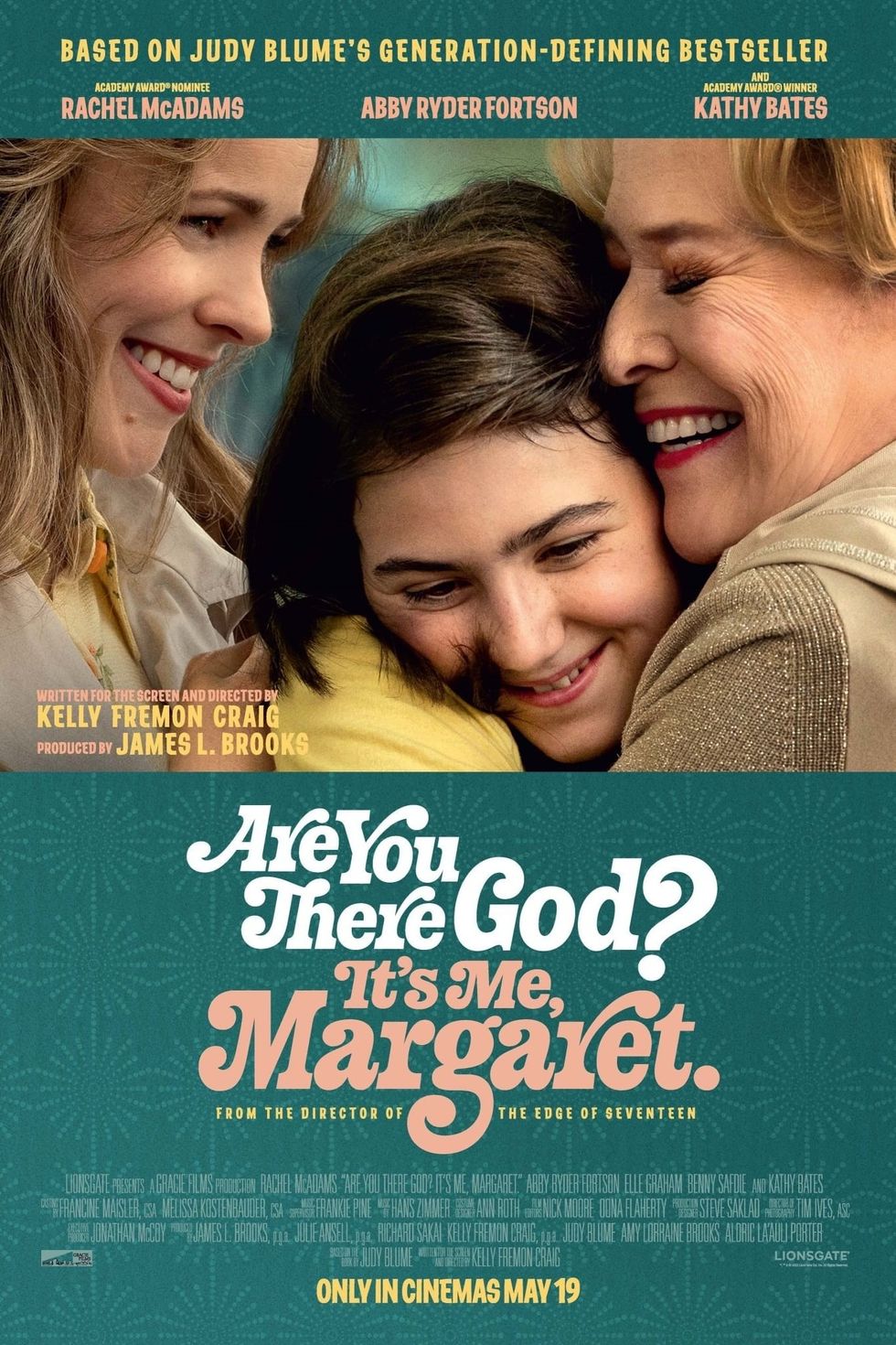 \u200bAre You There God? It's Me, Margaret movies based on books