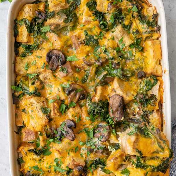 \u200bBreakfast Egg Strata