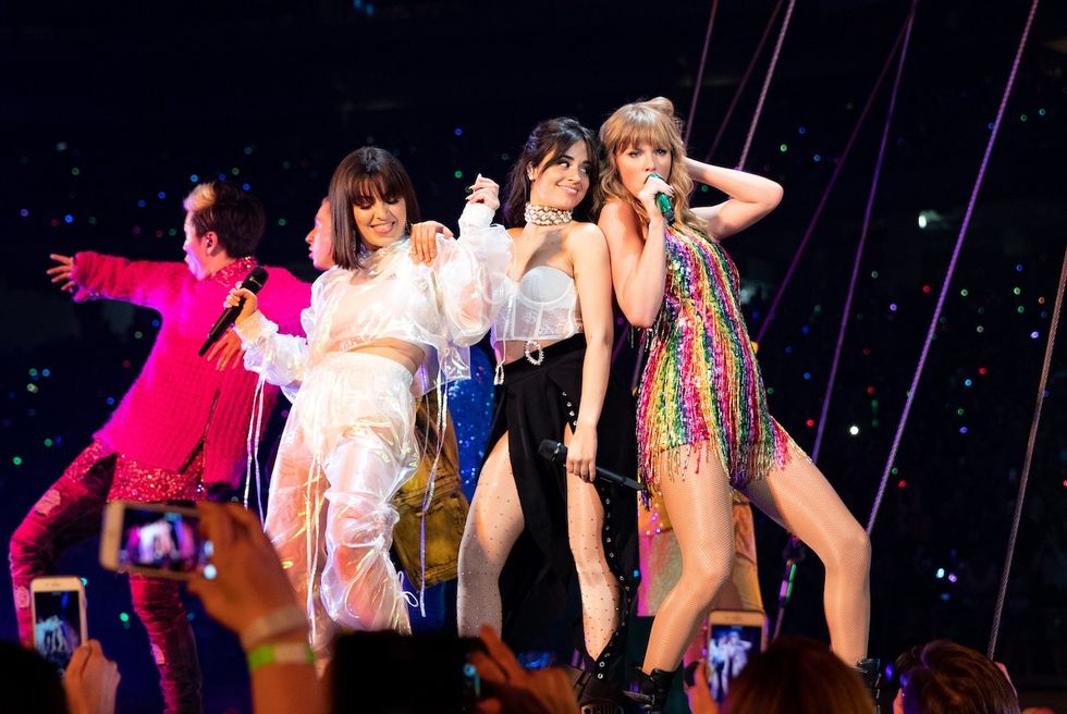 \u200bCharli XCX, Camila Cabello and Taylor Swift reputation taylor's version