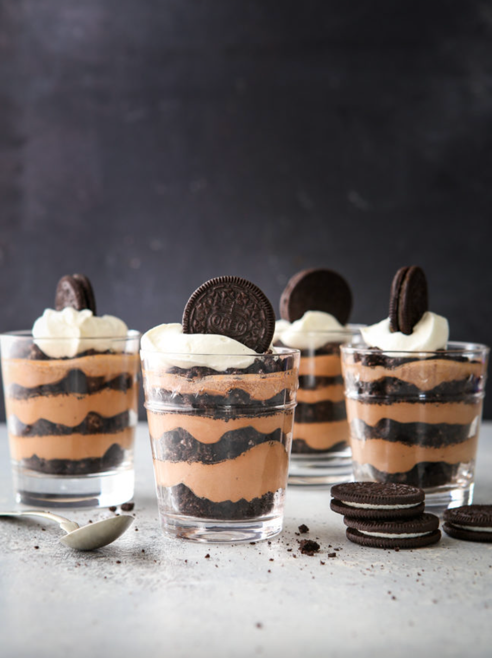 \u200bChocolate Oreo Parfaits