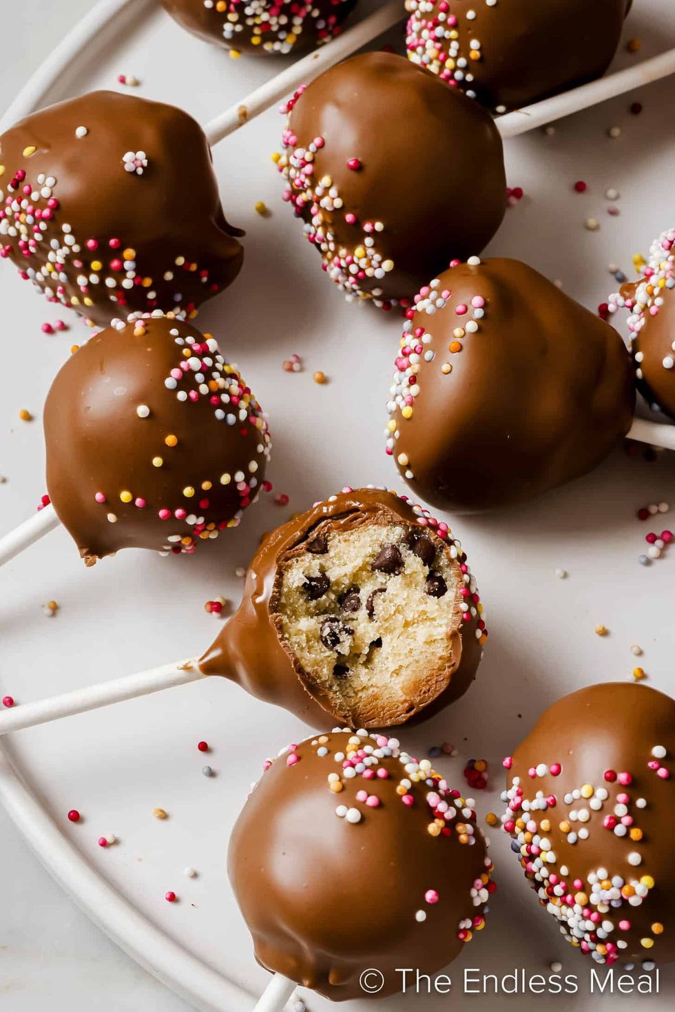 \u200bCookie Dough Cake Pops