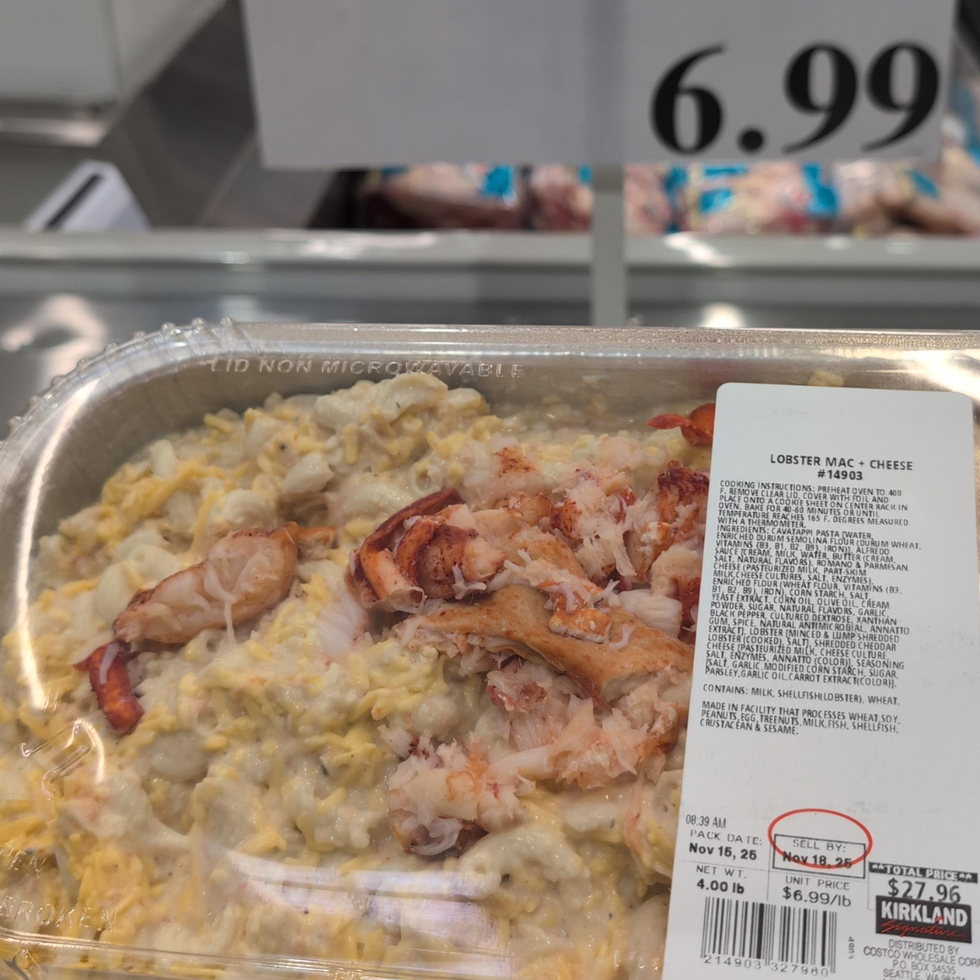 \u200bCostco Lobster Mac And Cheese