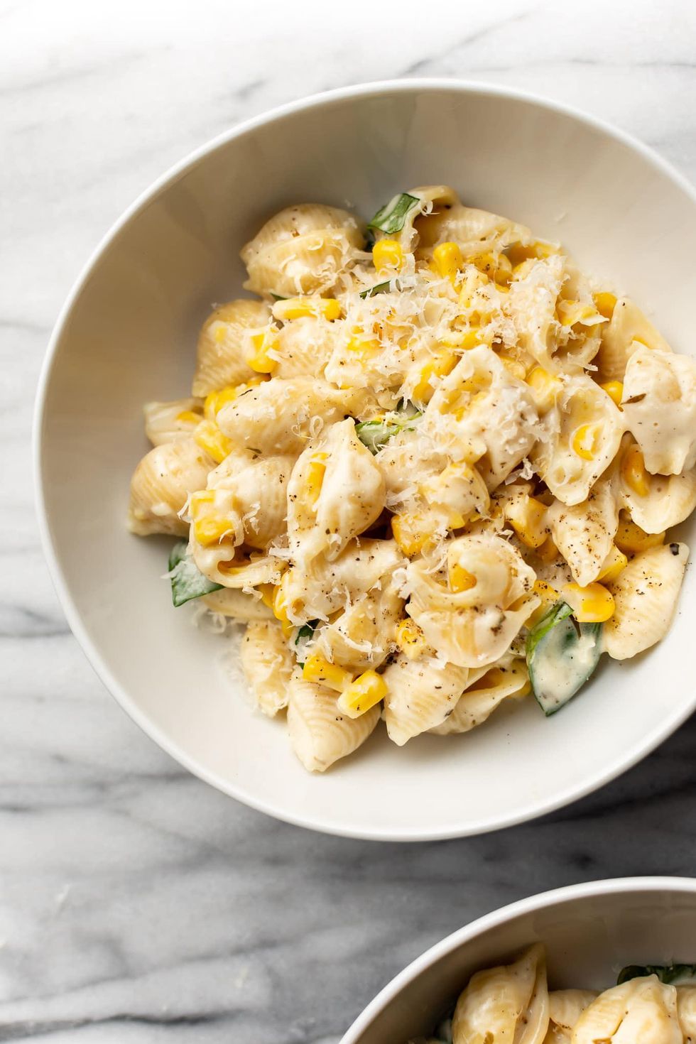 \u200bCreamy Corn Pasta