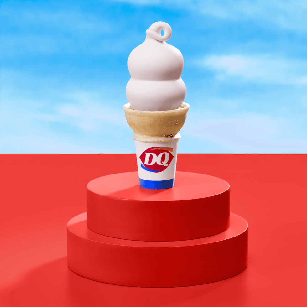 \u200bDairy Queen Vanilla Soft Serve Cone