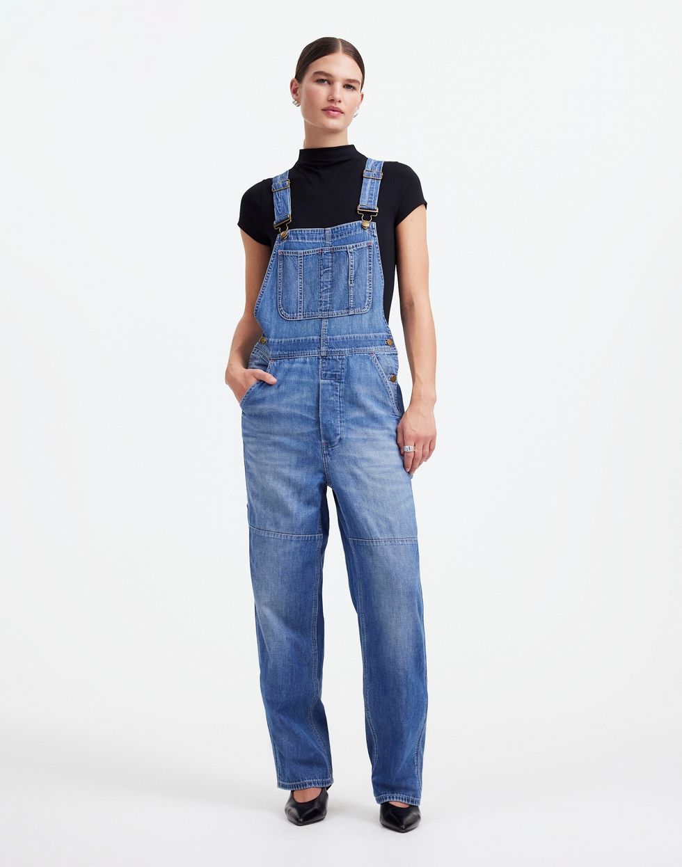 \u200bDenim Overalls in Hockley Wash