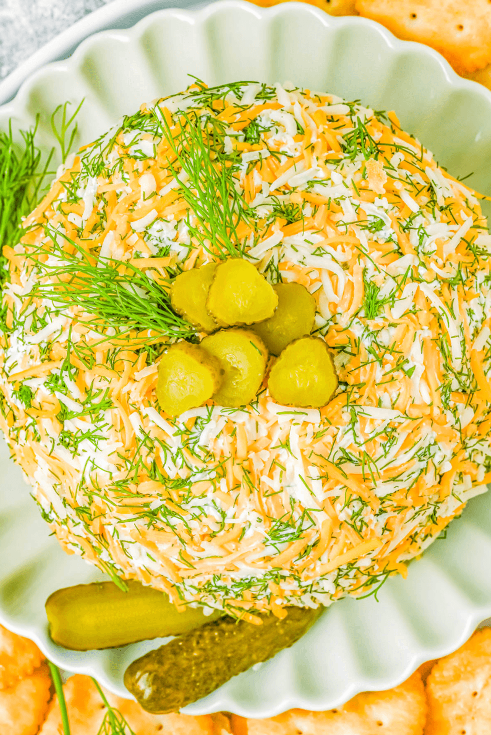 \u200bDill Pickle Cheese Ball
