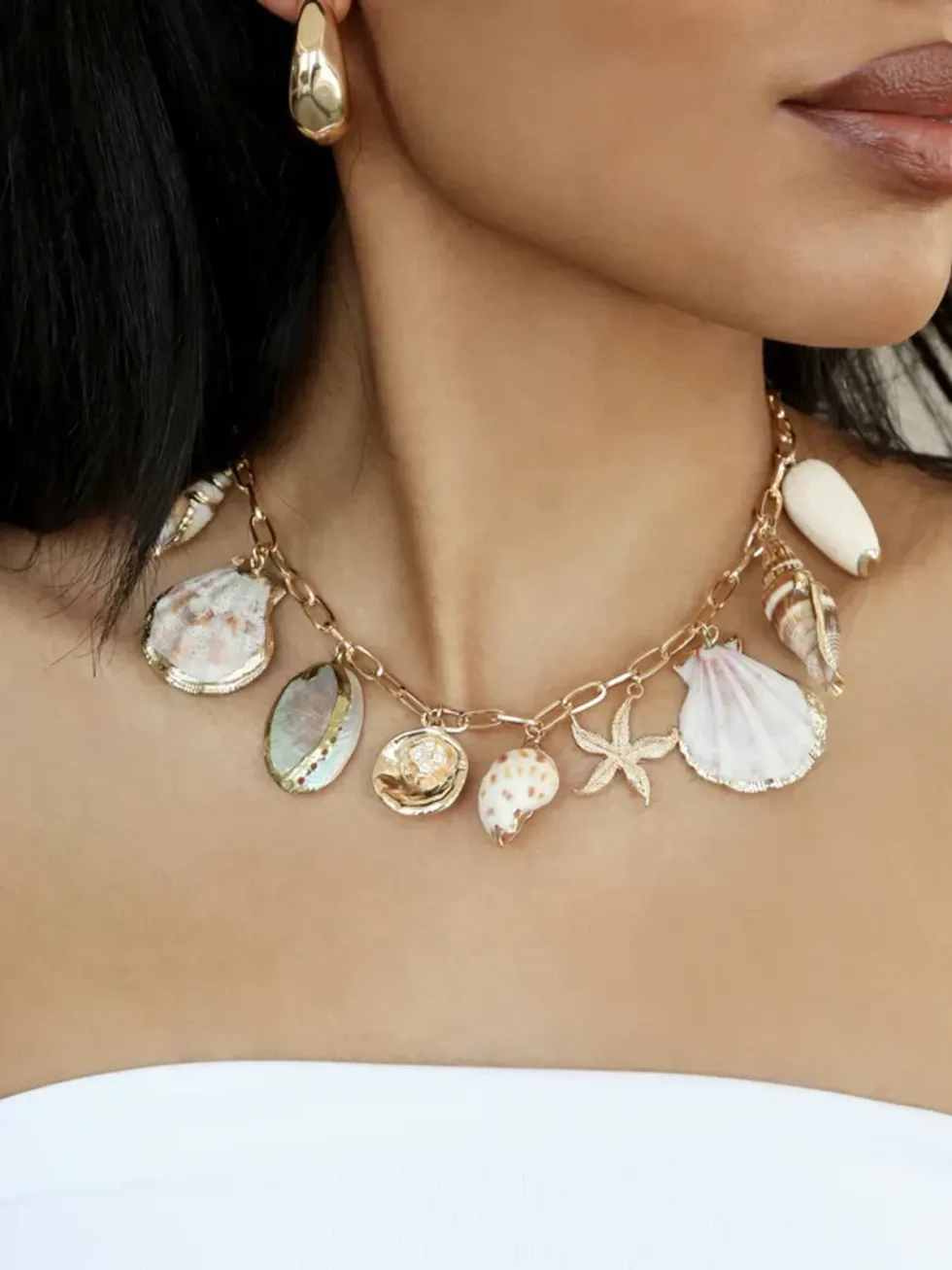 \u200bEttika Private Island Assorted Shell Necklace