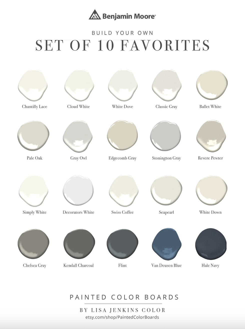 \u200bFavorite Benjamin Moore Whites