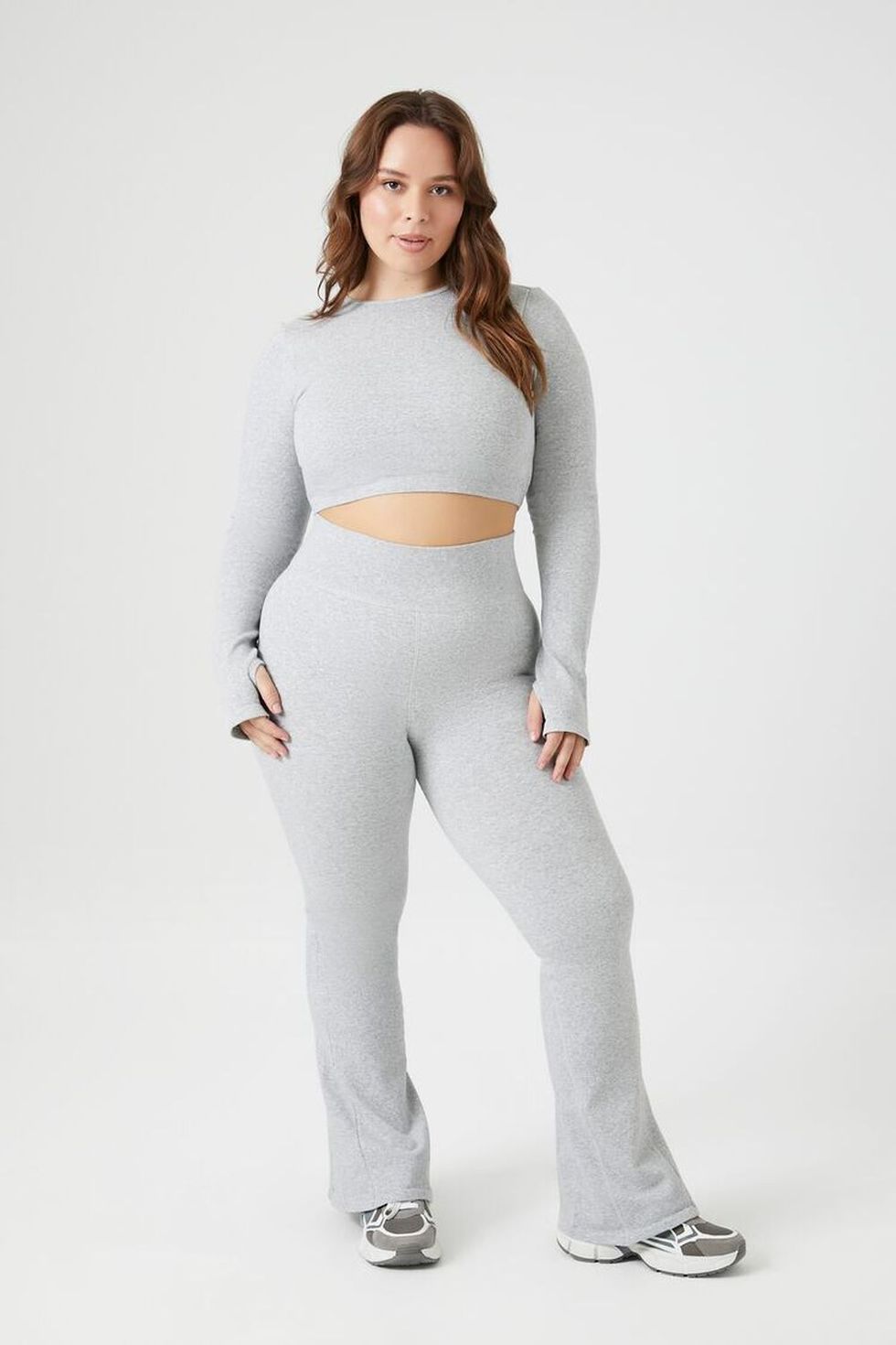 \u200bForever21 Active Seamless Flare Leggings