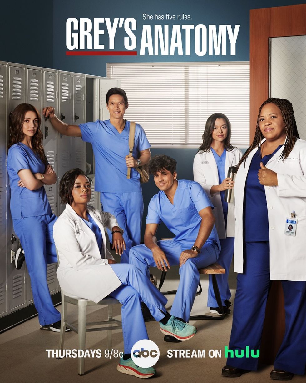 \u200bGrey's Anatomy season 21 \u2014 On ABC September 26, 2024 new tv shows september 2024