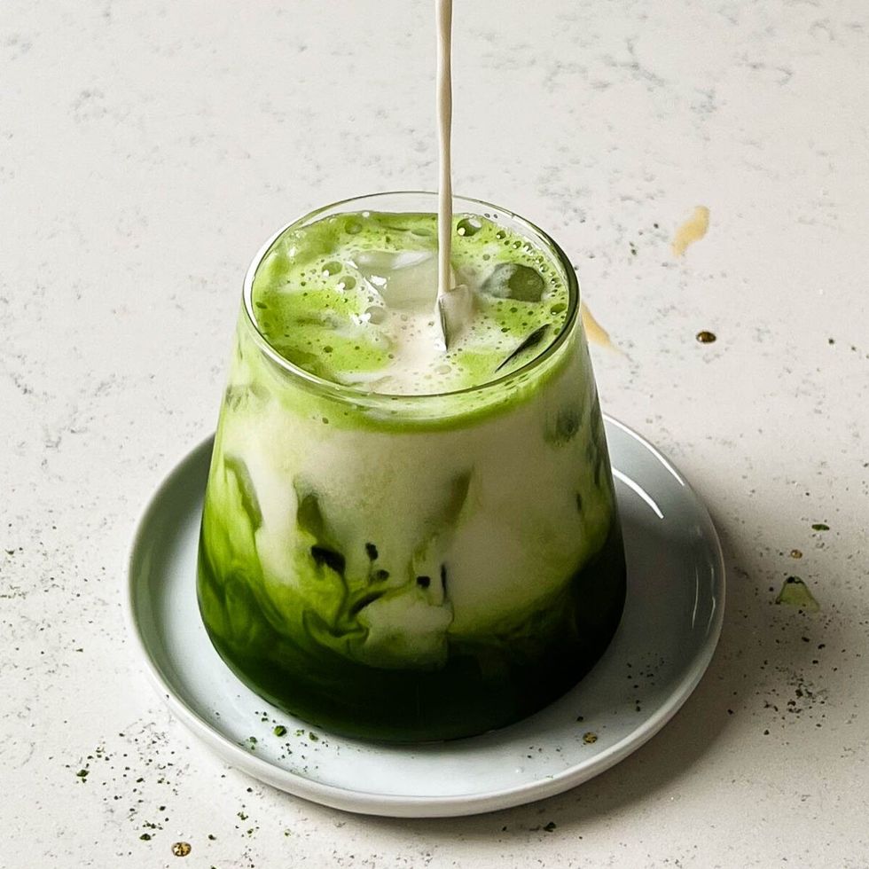 \u200bIced Matcha Latte