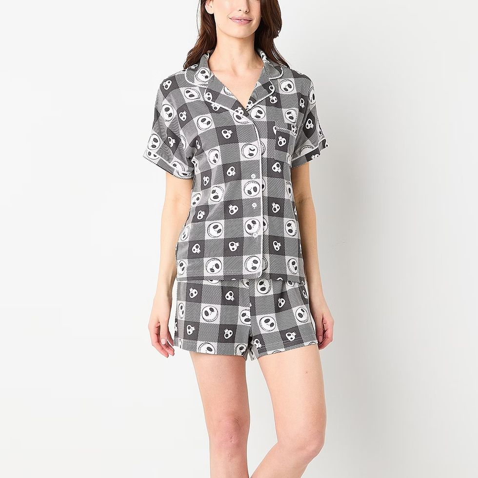 \u200bJCPenney Nightmare Before Christmas V-Neck 2-Piece Set